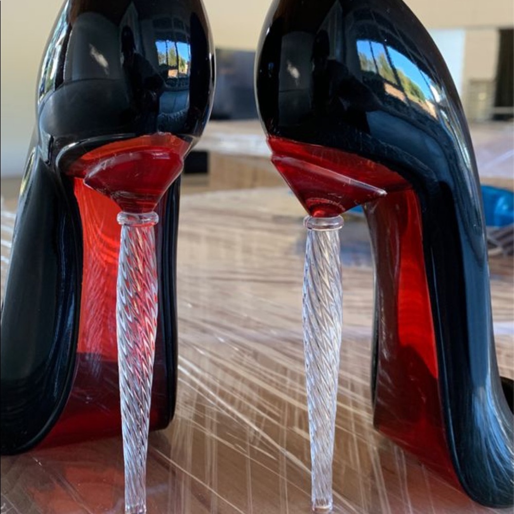 Louboutin’s Glass Slipper